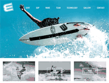 Tablet Screenshot of eriesurfboards.com